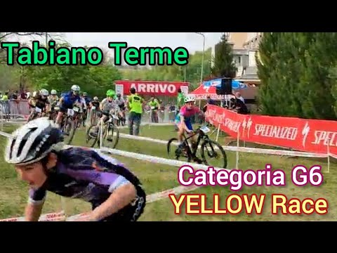 Yellow Race, Categoria G6. Tabiano Terme #mtb #sport #garamtbgiovanissimi
