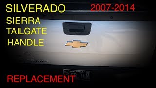Silverado Sierra Tailgate Handle Replacement (2007-2014)