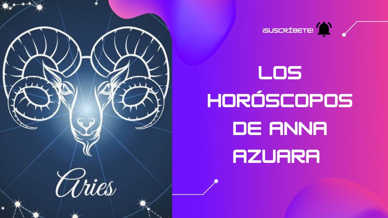 Aries Horóscopo semanal del 4 al 10 de Octubre 2021 por Anna Azuara