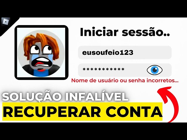 Como Recuperar Conta Roblox Sem E-mail 2023 (Novo Processo) Ver