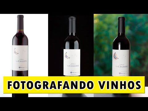Como fotografar uma garrafa de vinho - Três dicas que nunca te contaram