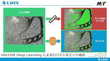HALCON20.11 Deep Edge機能