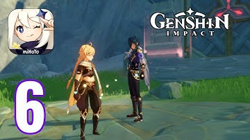 Genshin Impact Mobile - Gameplay Walkthrough Part 6 - Kaeya