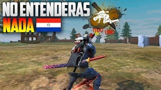 NO ENTENDERÁS LO QUE DICEN EN ESTA PARTIDA SI NO ERES PARAGUAYO! // FREE FIRE