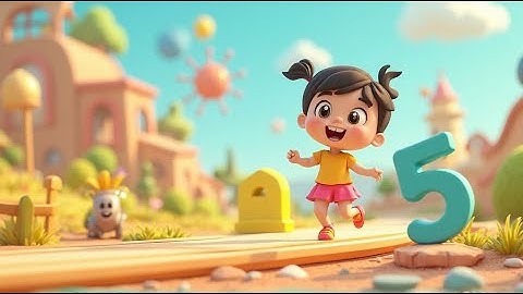 Magic Number Race — Zoom from 1 to 20! | Fun Counting Song for Kids | Exciting Number Adventure