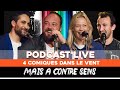 Ep 9 - Alban Ivanov, Caroline Vigneaux, Pierre Thevenoux, Seb Mellia -  4 Comiques dans le vent