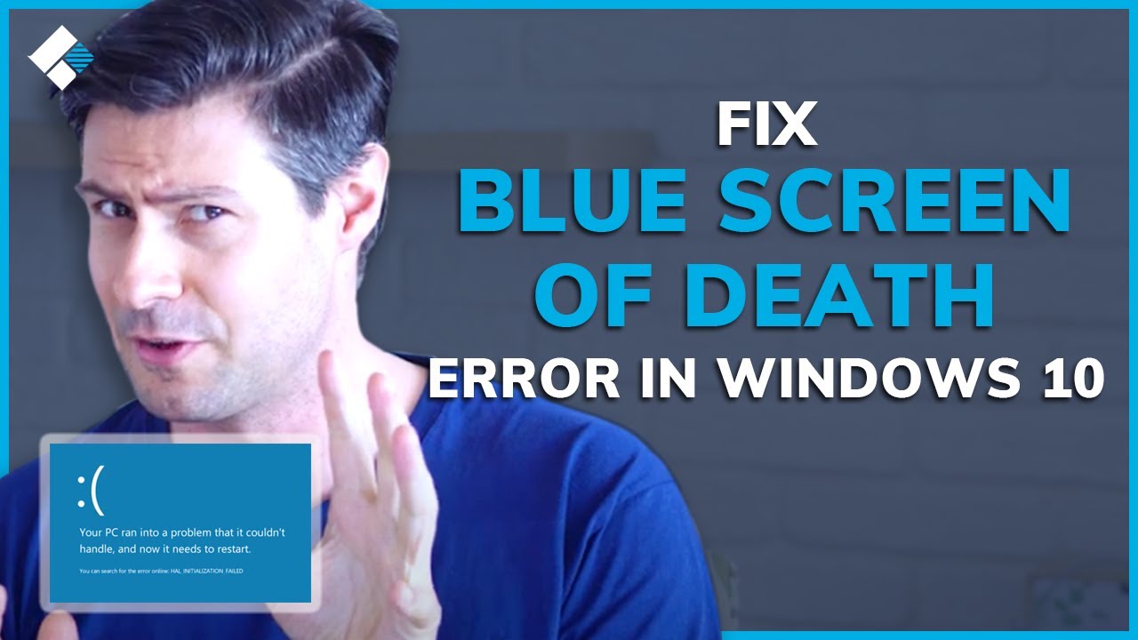 guld Føderale Monetære How to Fix Windows Blue Screen at Startup