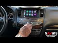 2014 - 2016 Infiniti QX60 Wired & Wireless Apple CarPlay : Wired Android Auto + USB Media