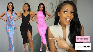 Pretty Little Thing & Fashion Nova Wedding Guest Dress Haul I Try On A And Review