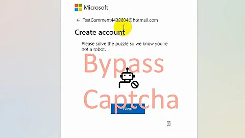 Đăng ký Hotmail - Outlook tự động vượt Captcha  Dealing with No submit button, bypass fun captcha