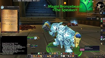 The Halls of Origination | PTR 8.3 Uldum Accord Intro