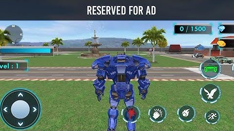 Eagle Robot Car Transform Games - Car Game Android Gameplay