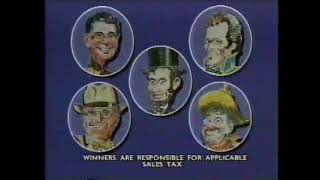 Michelin Presidents Celebration Game promo on The Weather Channel - 1987