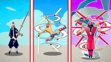 EVOLUTION OF SPIN SLASH MASTER | TABS - Totally Accurate Battle Simulator