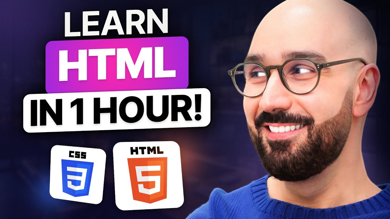 htmlโค้ด  New  HTML Tutorial for Beginners: HTML Crash Course [2021]