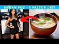 MEGAN FOX DIET | The 5-factor diet Megan Fox uses to stay lean