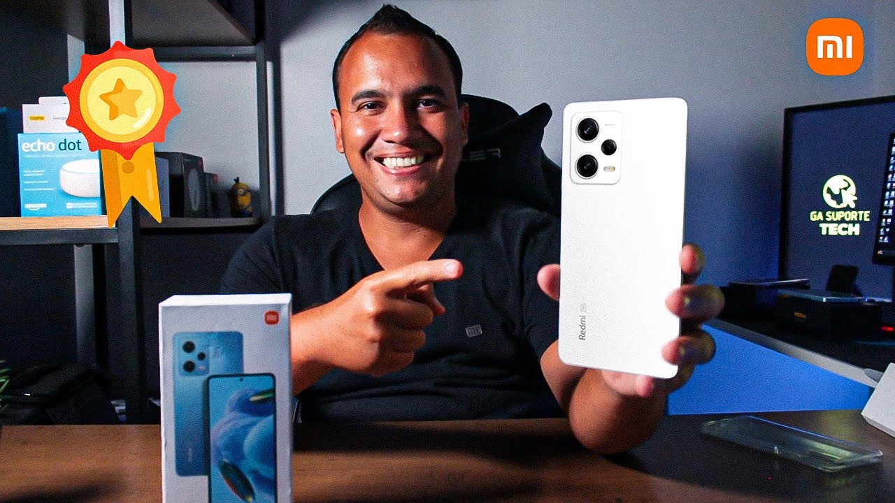 BOMBANDO!! REDMI NOTE 12 PRO 5G, com 8GB de RAM e CÂMERA DE 50MP