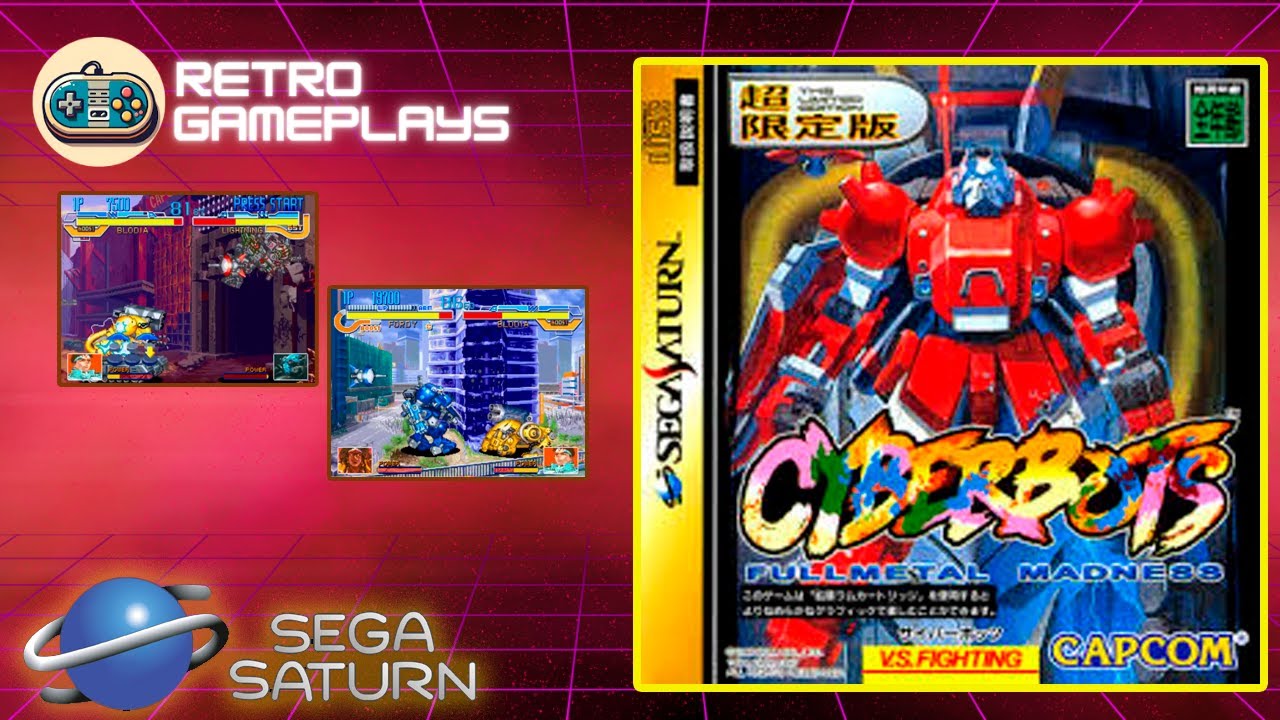 Cyberbots Fullmetal Madness - SEGA Saturn - NTSC-J Japon - État Proche Du Neuf