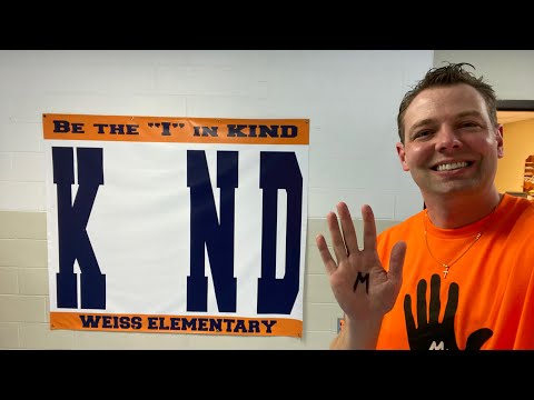 Mr. Peace Visits Weiss Elementary School in Trenton, Michigan