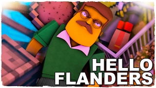 👉  ¡HELLO NEIGHBOR EN MINECRAFT EN LA DIMENSIÓN DE LOS SIMPSON! HELLO FLANDERS