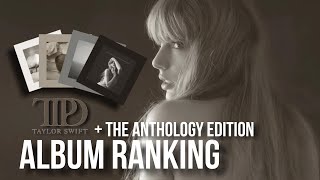 Taylor Swift's The Tortured Poets Department + Anthology Album Ranking - my personal faves