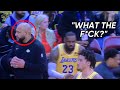 Unseen lebron james anthony davis  lakers getting heated at darvin ham for 6 minutes