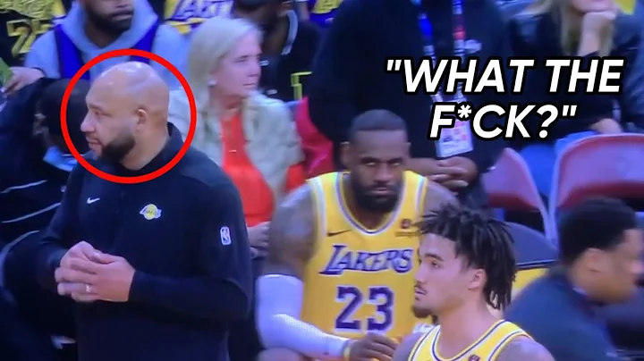 *UNSEEN* LeBron James, Anthony Davis & Lakers Getting Heated At Darvin Ham For 6 Minutes! - DayDayNews