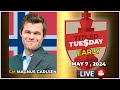  magnus carlsen  titled tuesday early  may 7 2024  chesscom