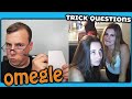 TRICKING PEOPLE ON OMEGLE...