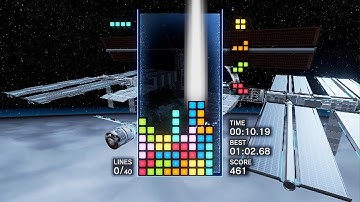 (FLASHING LIGHTS WARNING) Tetris Effect Connected Sprint 1:05.29
