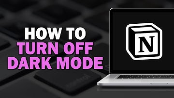 How To Turn Off Dark Mode In Notion (Easiest Way)​​​​​​​
