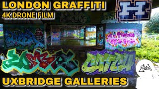 London Graffiti  Uxbridge Galleries / Denham Hall of Fame Cinematic Drone film