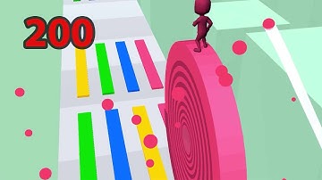 Layers Roll - Level 200 - New Level New Update Gameplay Walkthrough iOS, Android