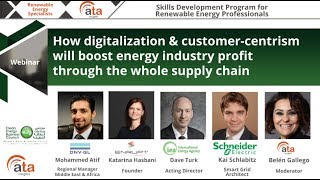 Webinar:  Digitalization & customer-centrism for the energy industry