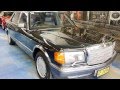 Mercedes Benz 420 SEL W126 Blue/black