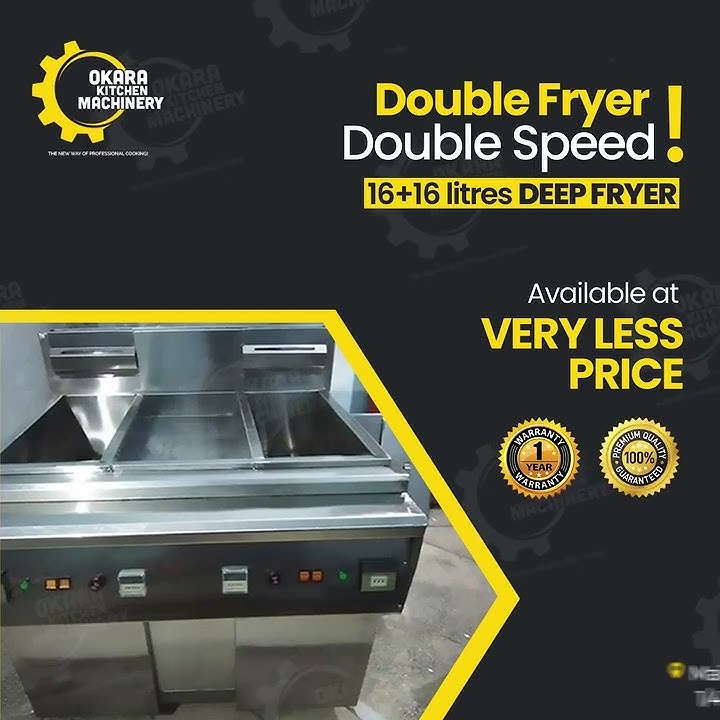 double baskit deep friyer bloor system pakistan.maiking good quality stainless steel 100%