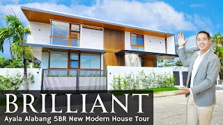 House Tour A47 · Ayala Alabang ASTOUNDING 1,100+ sqm Brand New CORNER Modern House and Lot for Sale