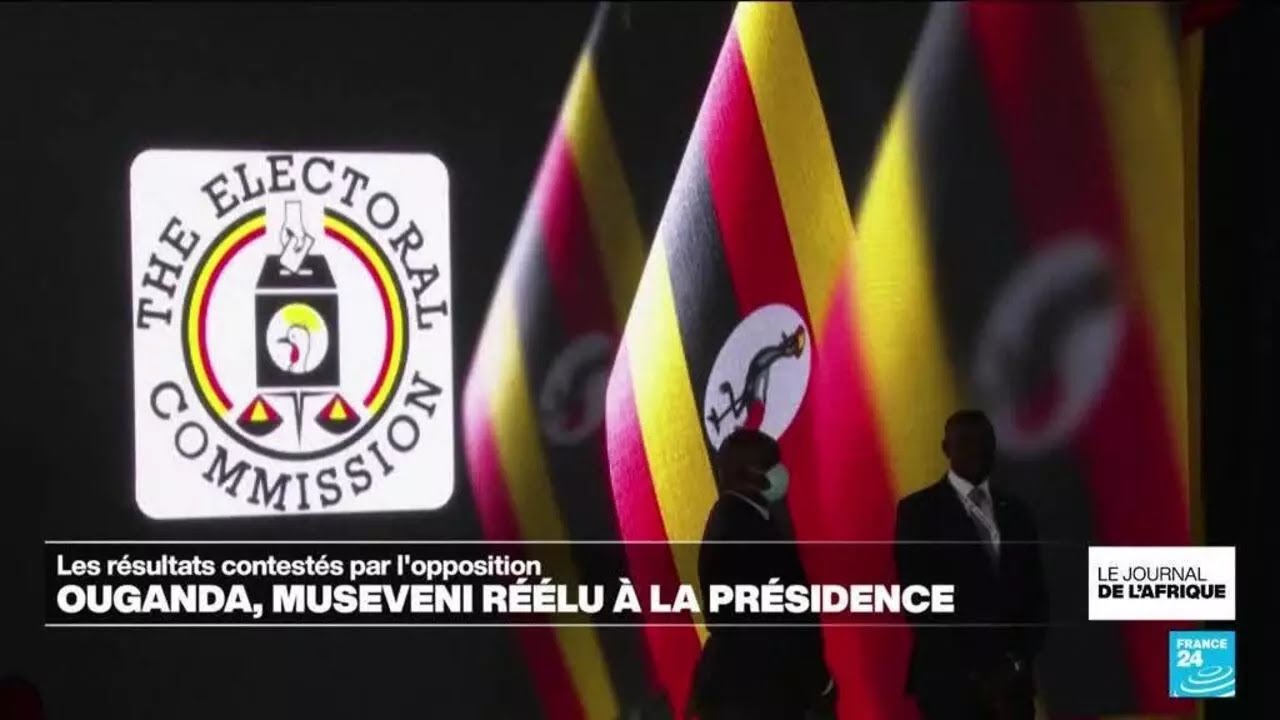 Yoweri Museveni réélu à la  présidence en Ouganda, l'opposition conteste les résultats