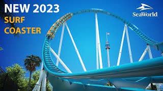 NEW Surf Coaster Coming to SeaWorld Orlando in 2023 - Coaster Teaser Released by SeaWorld Orlando