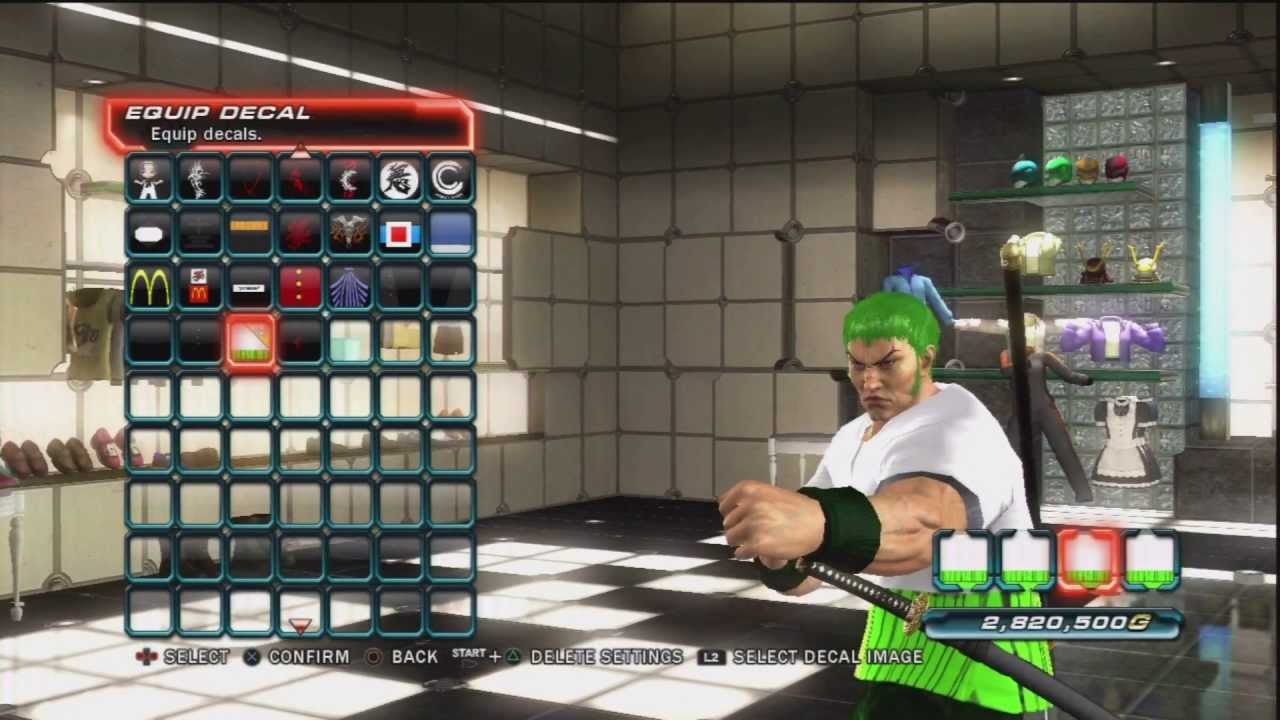 Ttt2 Customization TTT2 ( 鉄拳) (철권): Customization Tutorials Ep.1 | One Piece | Roronoa ...