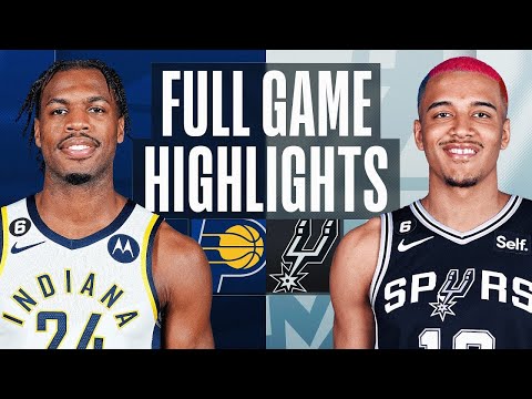 Indiana Pacers Vs San Antonio Spurs Full Game Highlights Mar 2 2022 2023 NBA Season
