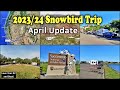 Snowbird Trip April 2024 Update - Desert Camping, California Birdwatching and Oregon Coast