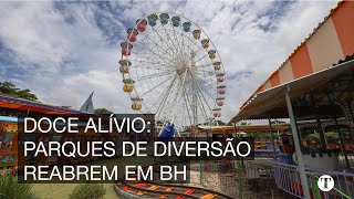 Parques de diversão podem reabrir nesta quinta-feira em BH, após