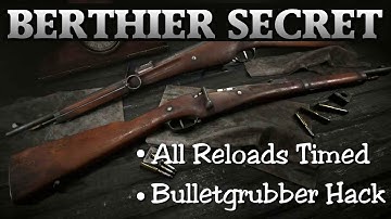 The Berthier MLE 92 has a Secret Feature and all Reload Options Timed │ Hunt: Showdown