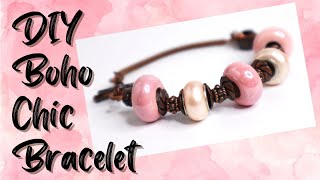 Create This Fun Bohemian Chic Bead Bracelet