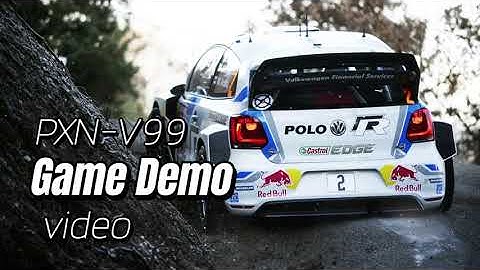 PXN V99 Gaming Steering Wheel & WRC 9 Game Demo for PC. #pxn #games #wrc9 #pxnv99 #gamedemo