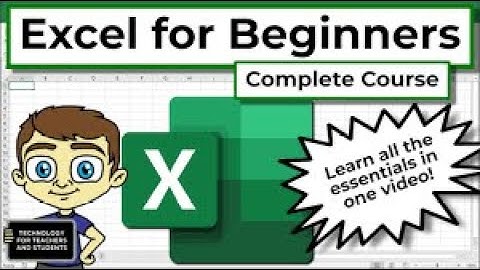 Excel Tutorial for Beginners in Hindi - Complete Microsoft Excel tutorial in Hindi for Excel users