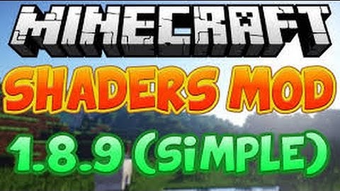 How to install shaders mod on minecraft 1.9