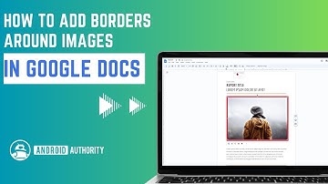 How to add borders around images in Google Docs