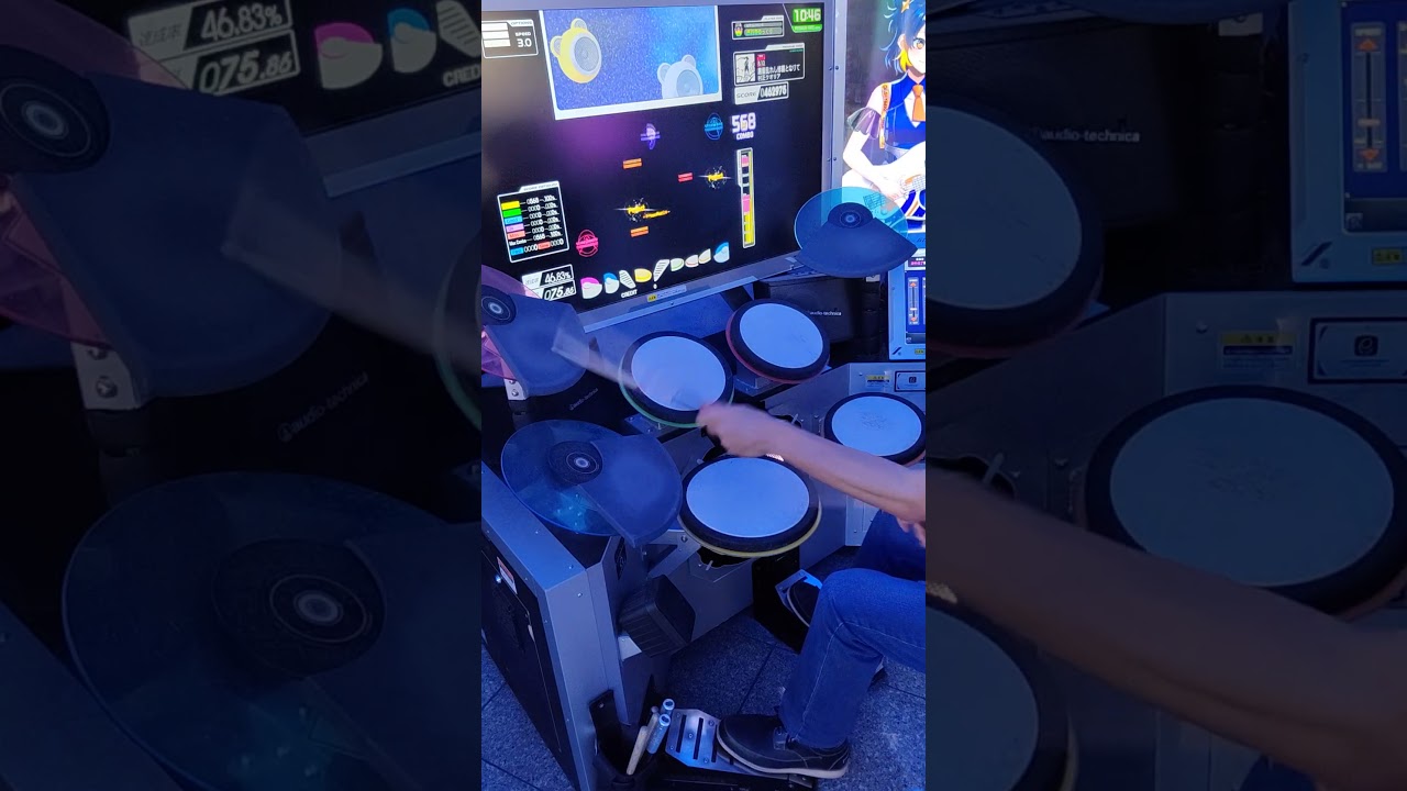 GITADORA】【DrumMania】黒髪乱れし修羅となりて EXT-D EXCELLENT